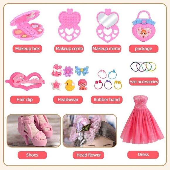 1/4 SD Smart Ball Jointed BJD Dol DIY Toy with Full Set Clothes Shoes Wig Makeup - Picture 7 of 8